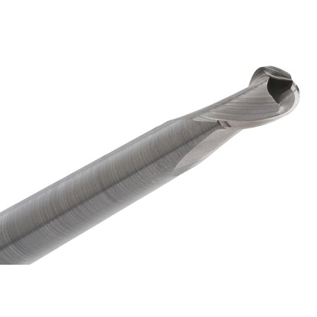 Cgs Tool 2Fl 30 Deg Profile Ball End W/ Reduced Neck 1/4"Dia 3/8"Loc W/ 1-5/8" Reach 4"Oal 7004